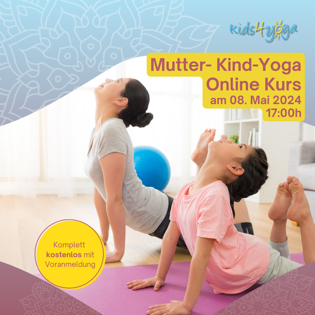 Kostenloses Mutter-Kind Yoga - Online-Event